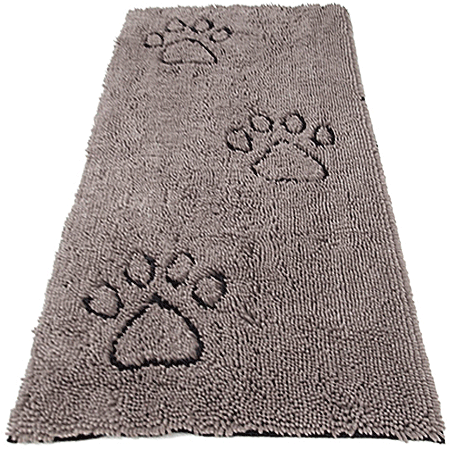 Dgs Dirty Dog Doormat Runner Grey 60 x 30in