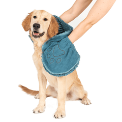 Dgs Dirty Dog Shammy Towel Pacific Blue