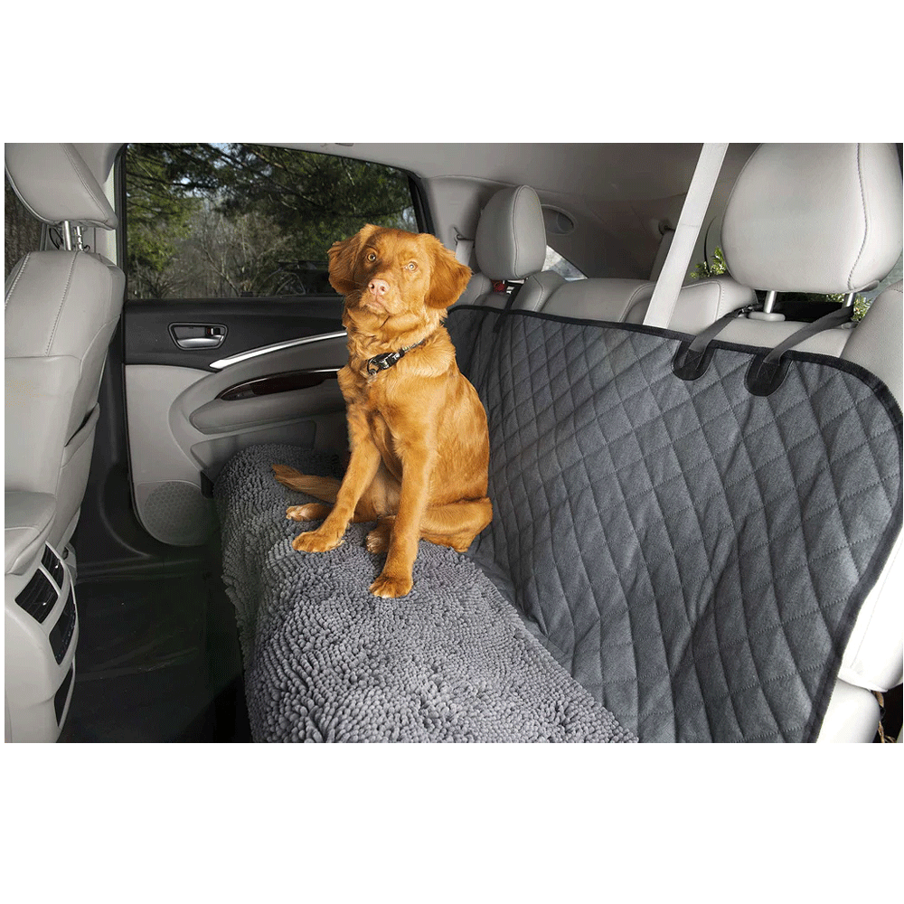 Dgs Dirty Dog 3-in-1 Car Seat Cover and Hammock Grey
