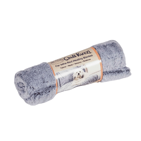 Dgs Chill Kuzzi FIR Blanket Grey L 40x50"