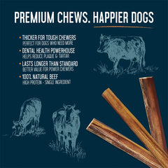 DOGGINSTIX Bully Sticks 6" Jumbo