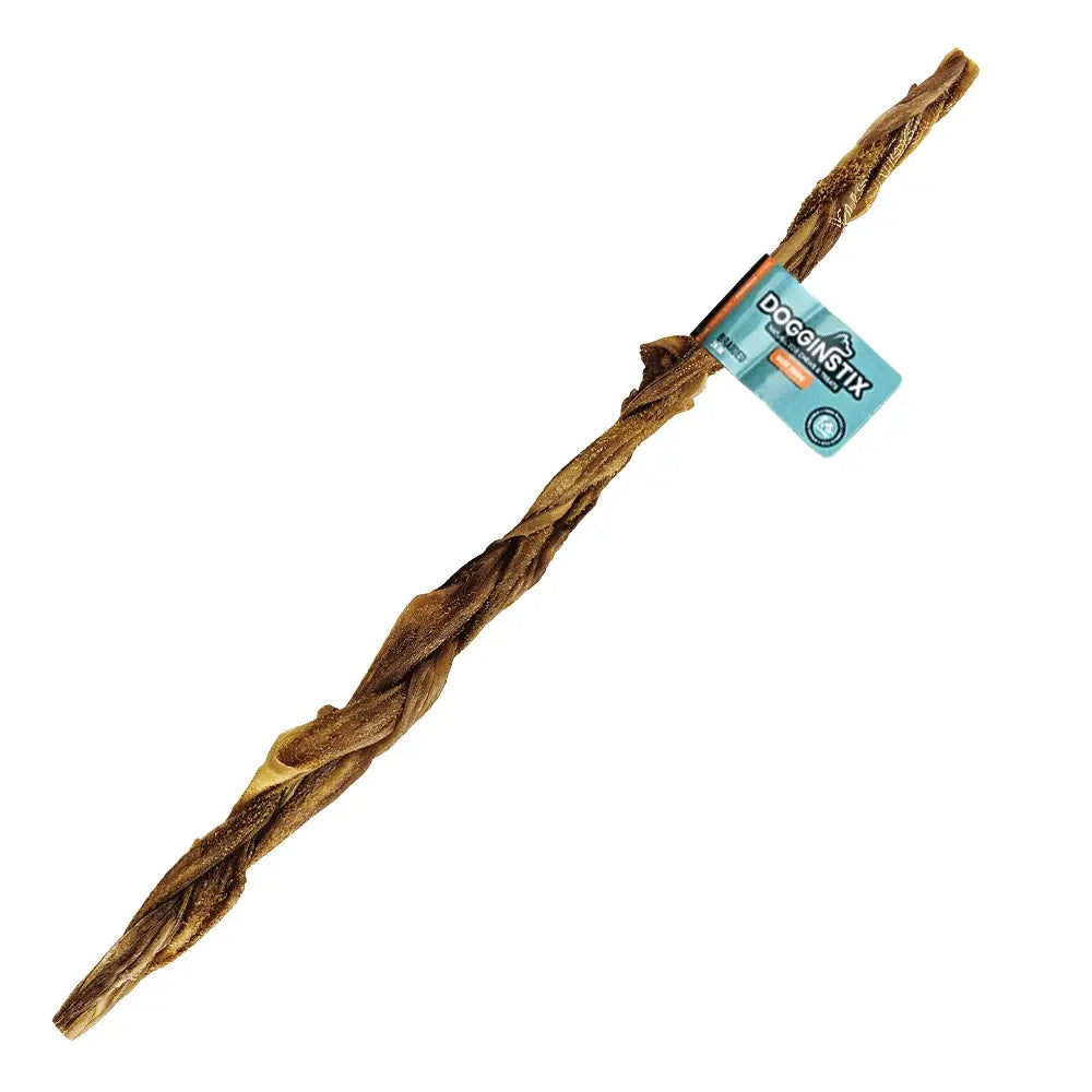DOGGINSTIX Braided Beef Tripe 24"