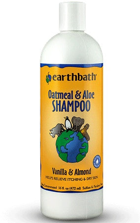Earthbath Oatmeal And Aloe Shampoo Vanilla And Almond 16Oz