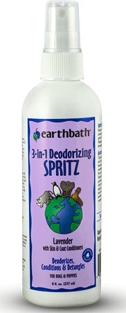 Earthbath 3-In-1 Deodorizing Spritz Lavender 8Oz
