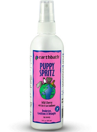 Earthbath Puppy Spritz Wild Cherry 8Oz