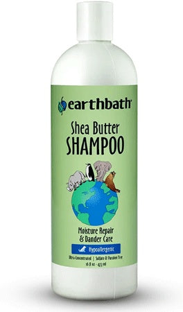 Earthbath Hypo-Allergenic Shea Butter Shampoo 16Oz