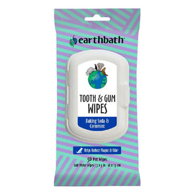 Earthbath Tooth And Gum Wipes 50Ct