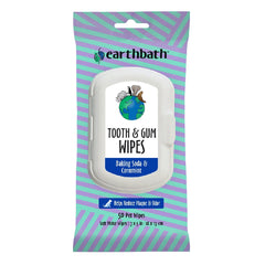 Earthbath Tooth And Gum Wipes 50Ct