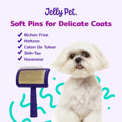 Jelly Pet Slicker Brush Soft Large