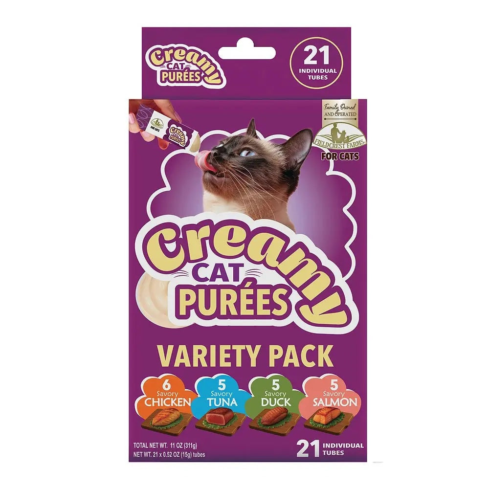 FIELDCREST FARMS Cat Purees 21 ct