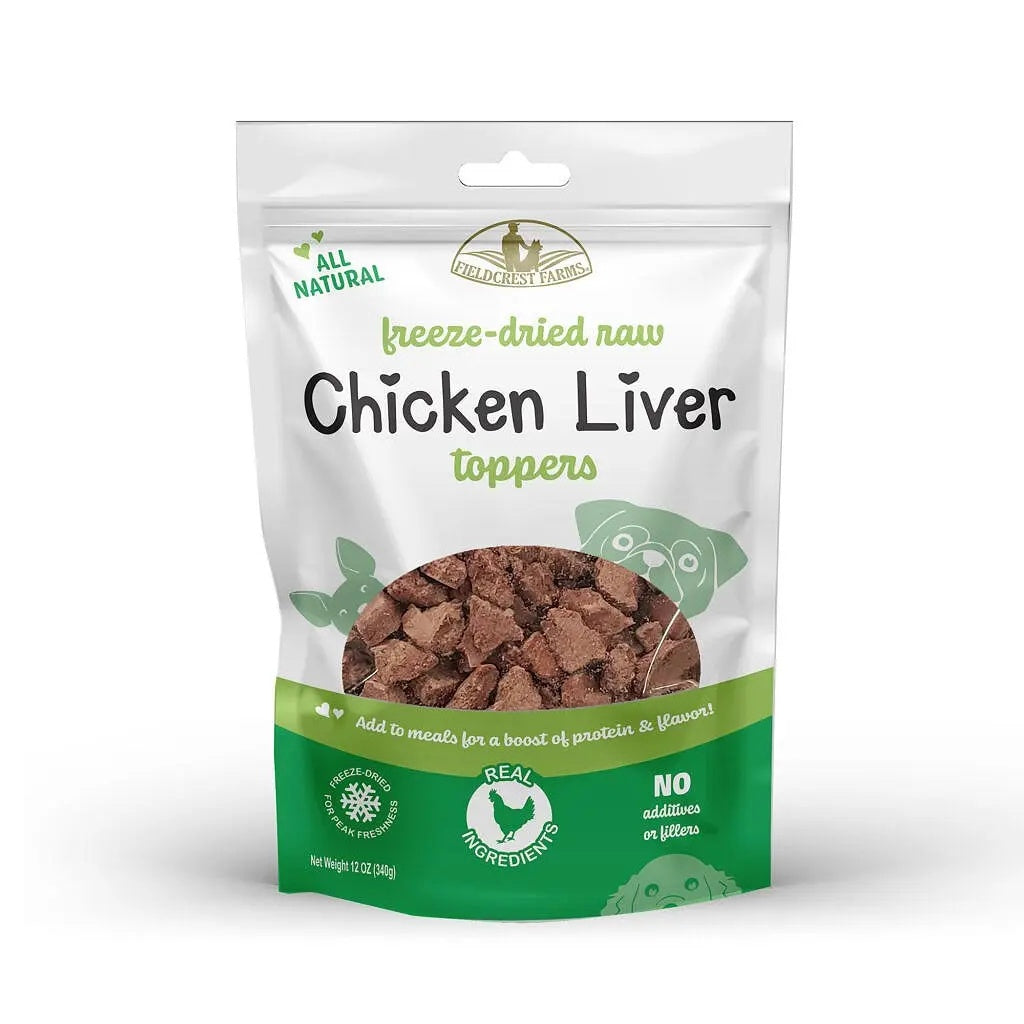 FIELDCREST FARMS Chicken Liver Topper 12 oz