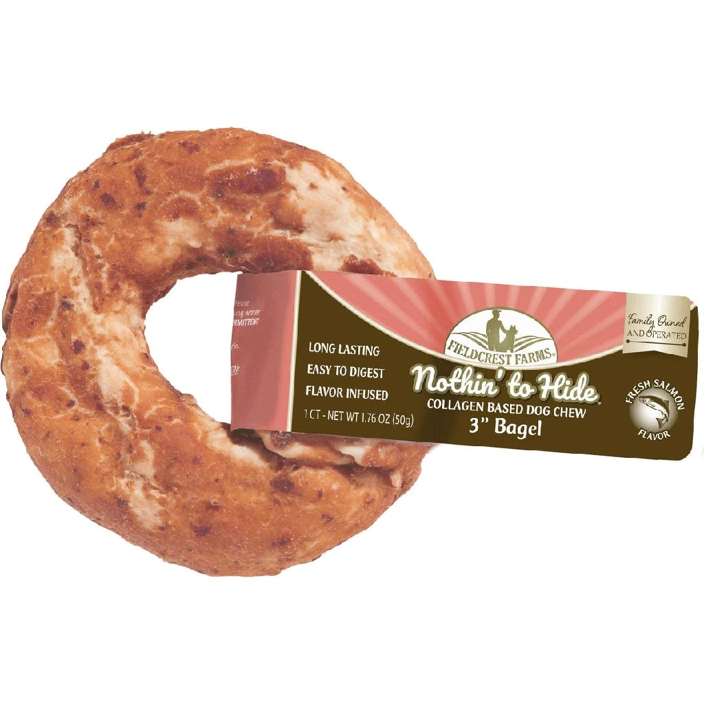 NOTHIN' TO HIDE Bagel 3" Salmon