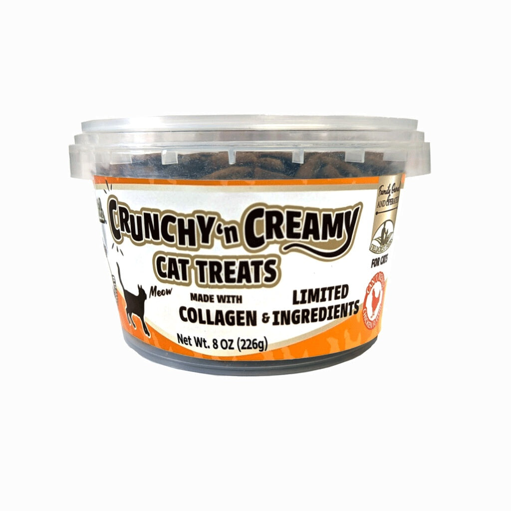 NOTHIN' TO HIDE Cat Chicken Treats 8oz Tub