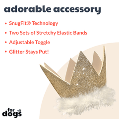 HUXLEY & KENT Party Crown Gold S