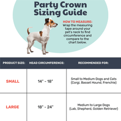 HUXLEY & KENT Party Crown Gold S