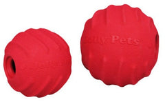 Jollypet Jolly Tuff Tosser Red 4"