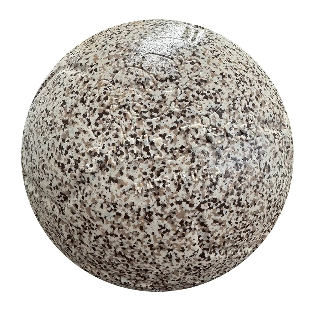 Jollypet Soccer Ball 8" Creme/Black Sprinkle L