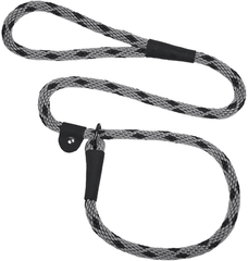 Mendota Slip Lead 6'x3/8" Black Ice Silver