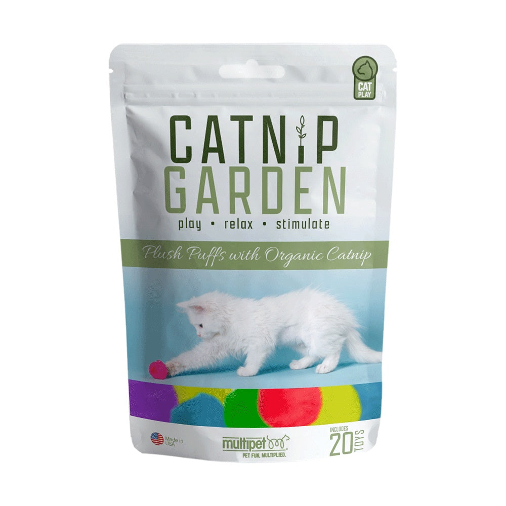 Multipet Catnip Garden® Catnip Puffs 20Ct. Bag