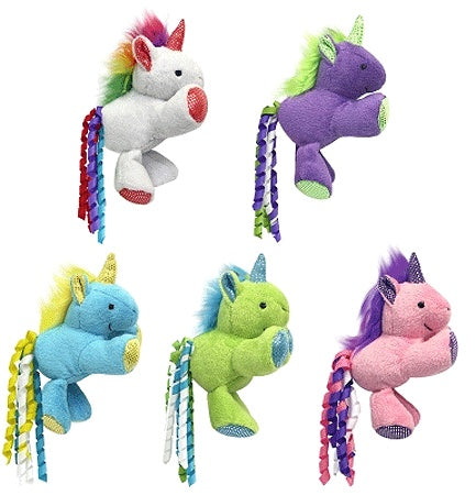 Multipet Unicorn Cat Toy W/Catnip 5.5"