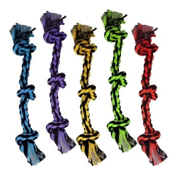 Multipet Nuts For Knots 3-Knot Rope 15"