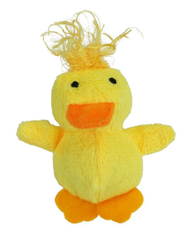 Multipet Look Who'S Talking Cat Toy Duck 3.25"