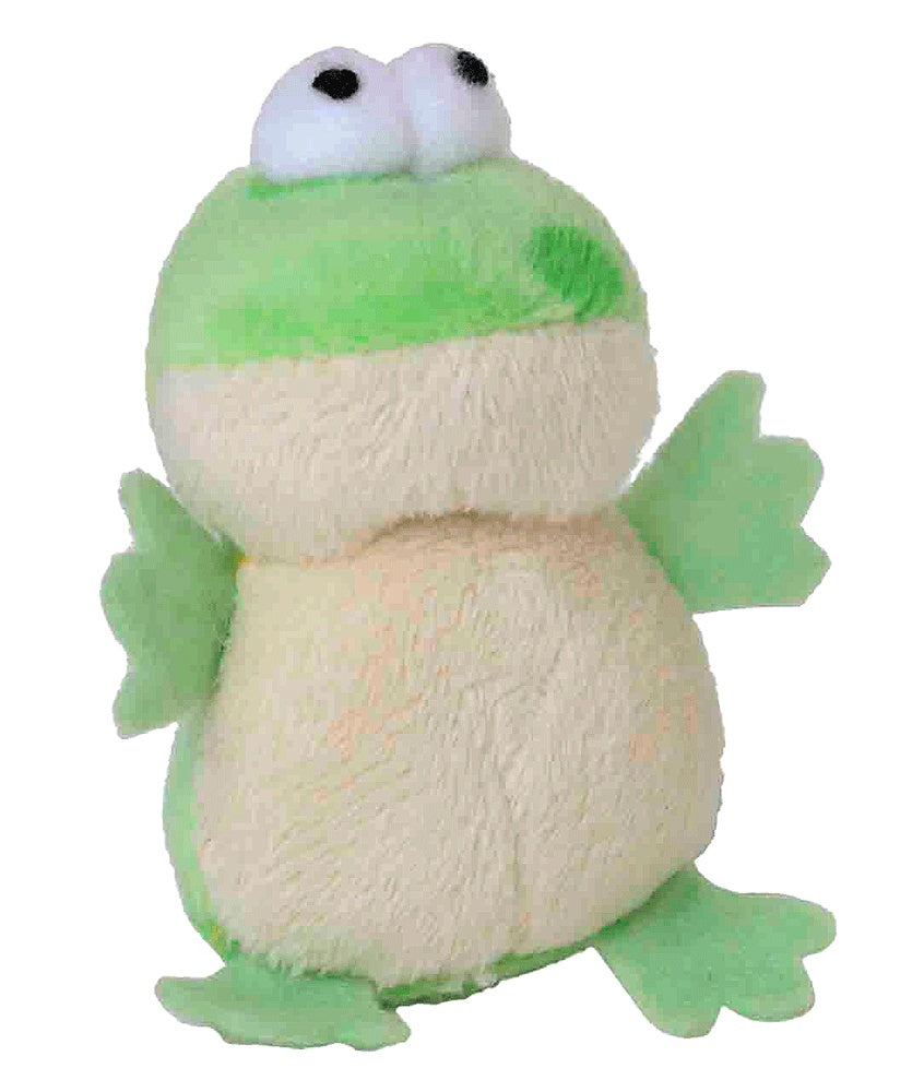 Multipet Look Who'S Talking Cat Toy Frog 3.25"