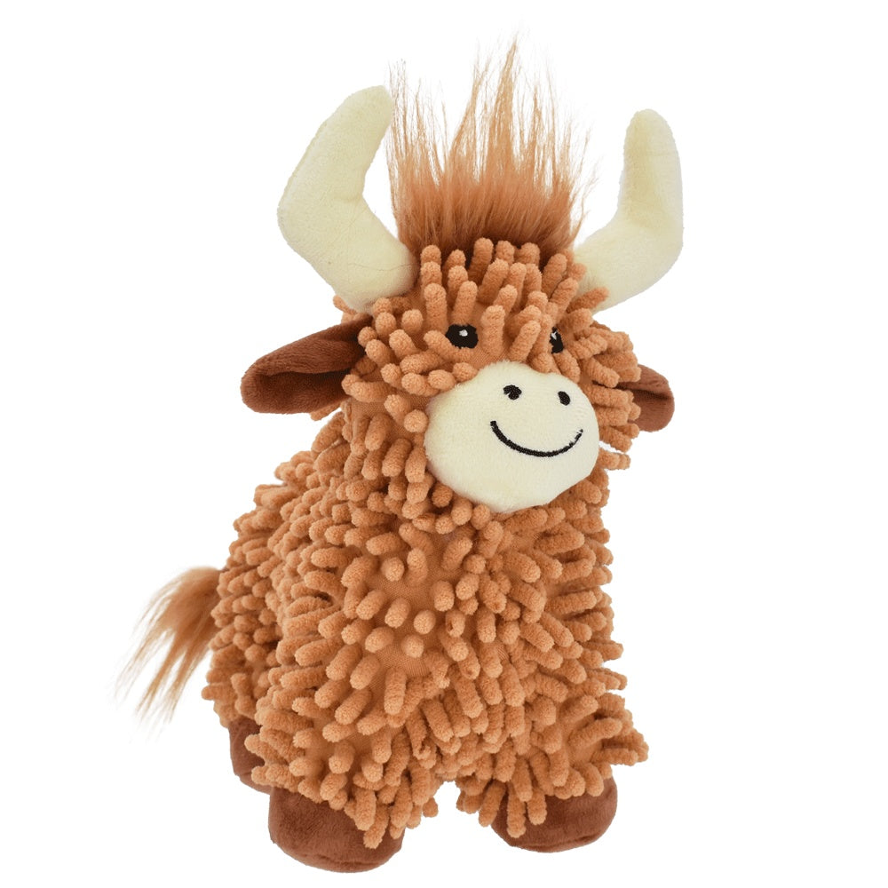 Multipet Floppy Highland Cow 10"