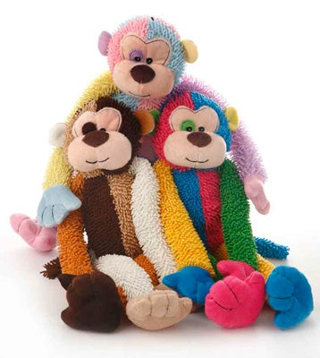 Multipet Multi Crew Monkey 17"