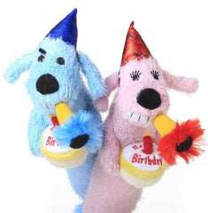 Multipet Birthday Loofa Dog 12"