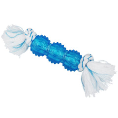 Multipet Canine Clean™ Peppermint Rope W/Balls 6.5"