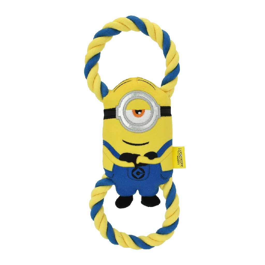Multipet Minions Rope Tug Stuart 11"