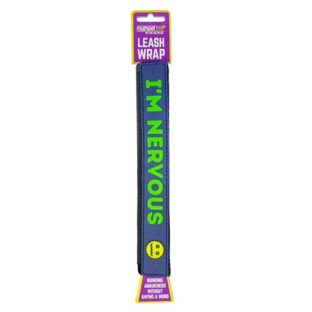 Multipet Leash Wrap "I'M Nervous"