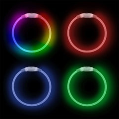 NITE IZE NiteMeow LED Safety Cat Necklace Rechargeable Disc-O Select