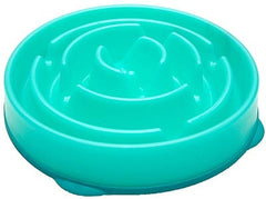 Outward Hound Slow/Fun Feeder Teal