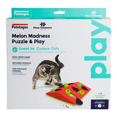 Outward Hound Melon Madness Puzzle And Play Cat Game Pink