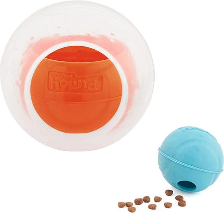 Outward Hound Dog Rumble Puzzle Ball And Treat Maze Orange
