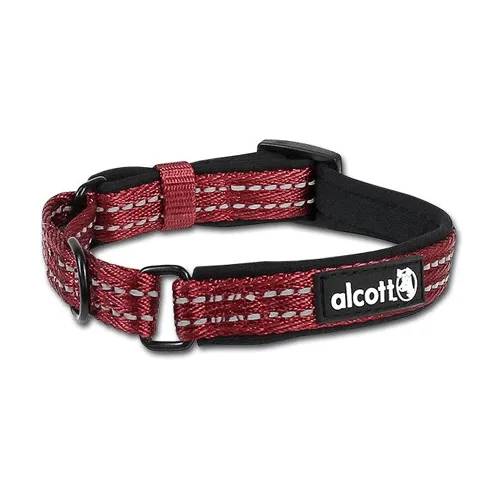 P.A.W. Martingale Collar Red S
