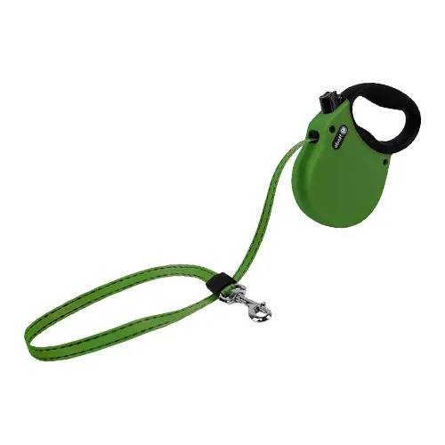 P.A.W. Adventure Retractable Leash Green XS
