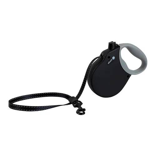 P.A.W. Adventure Retractable Leash Black M