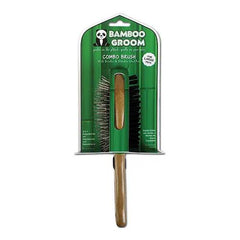 ALCOTT Bamboo Groom Combo Brush L