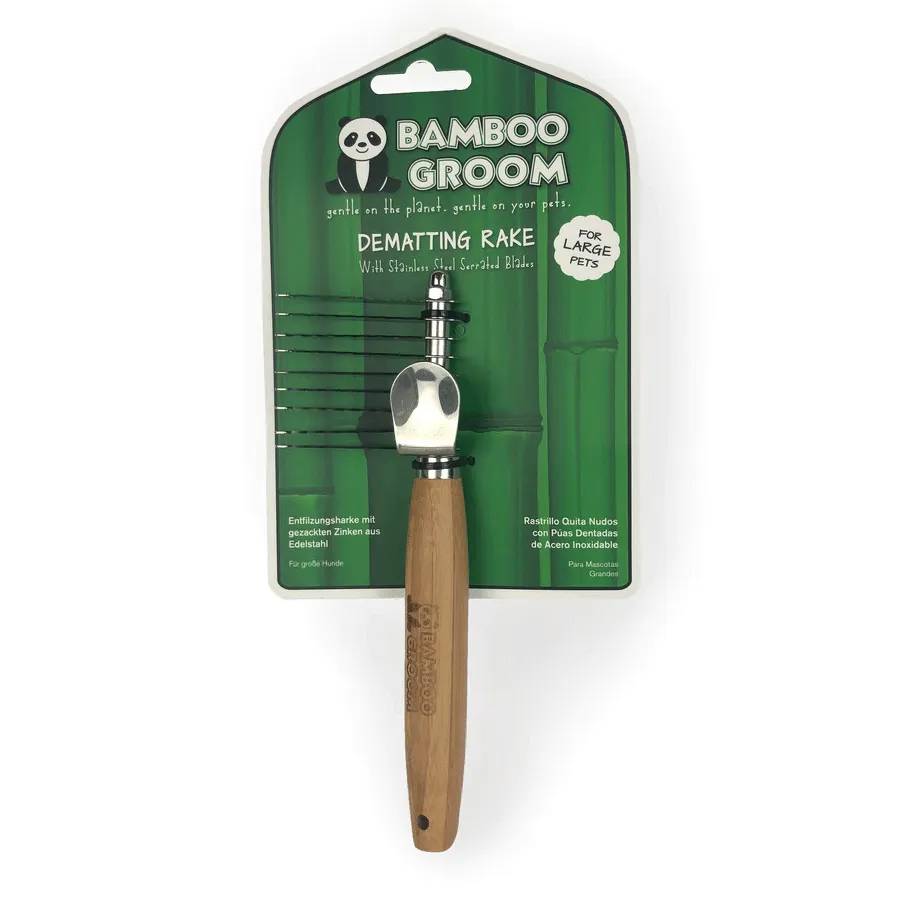 ALCOTT Bamboo Groom Dematting Rake L