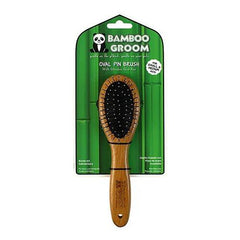 ALCOTT Bamboo Groom Pin Brush S/M