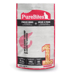 PURE BITES Cat Treats Freeze Dried Shrimp 0.38oz