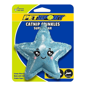 PETSPORT Catnip Crinkles - Super Star 4"