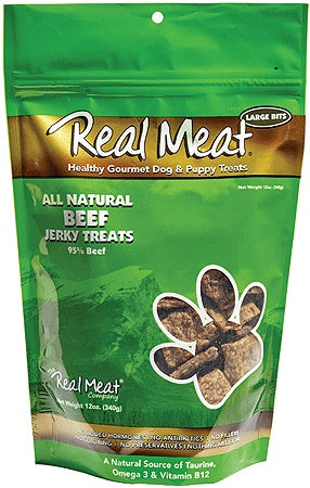 REAL MEAT Treats Beef 12oz