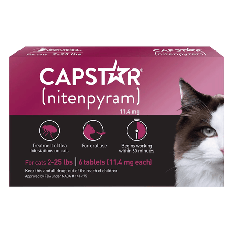 Capstar Flea Tabs Cat 2-25lbs