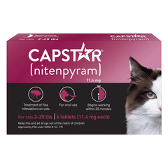 Capstar Flea Tabs Cat 2-25lbs