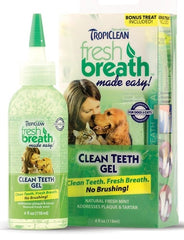 Tropiclean Freshbreath Clean Teeth Gel Kit 4Oz