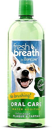 Tropiclean Freshbreath Dental Health Solution For Dogs 33.8Oz